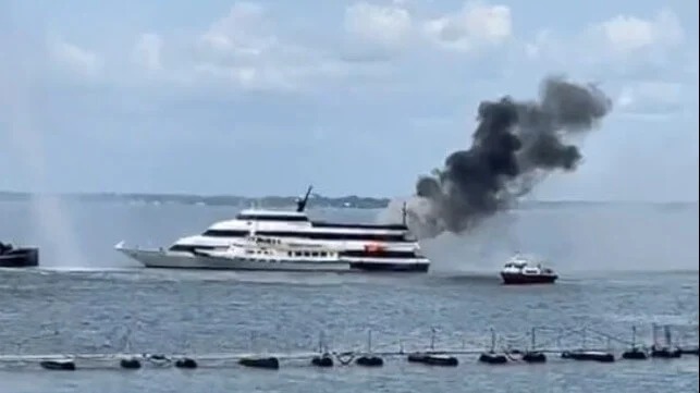 Norfolk Excursion Vessel Catches Fire During School Trip 