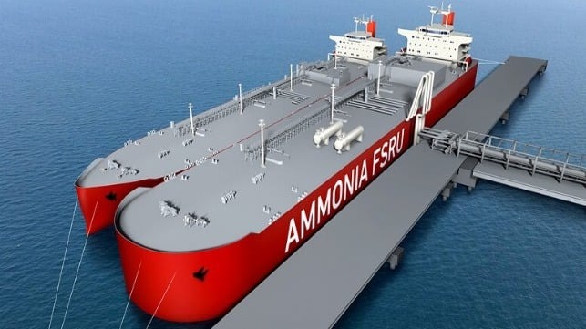 Hyundai Will Design Ammonia FSRU to Develop Import Industry