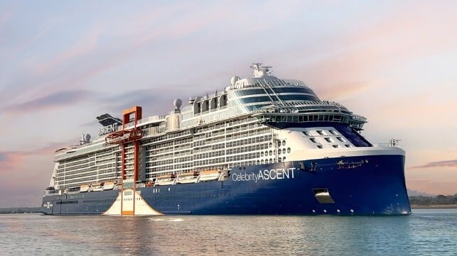 Chantiers Delivers Large Cruise Ship and Starts Another for Celebrity