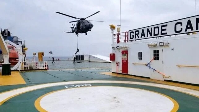  Italian Navy Tests Piracy Response in Gulf of Guinea