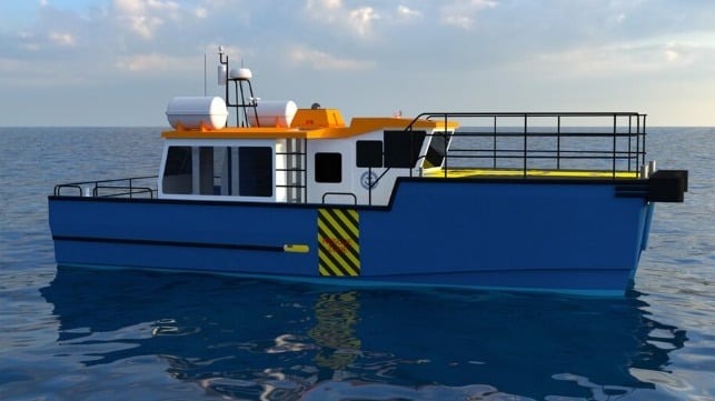 Construction Begins on First Mini-Crew Transfer Vessel for US Offshore Wind