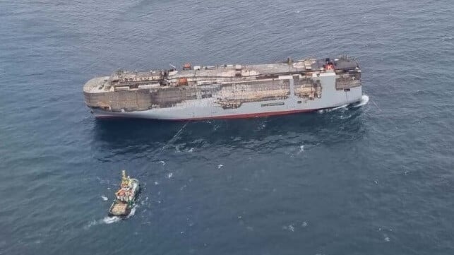 Fremantle Highway Moved as Salvage Teams Prepare to Board Ship