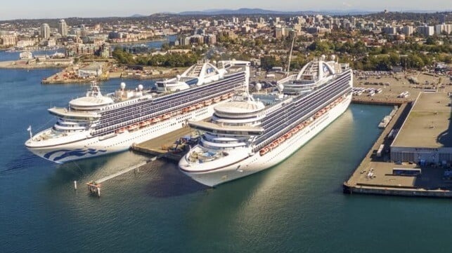 B.C. Underwrites Shore Power Project for Victoria Cruise Terminal