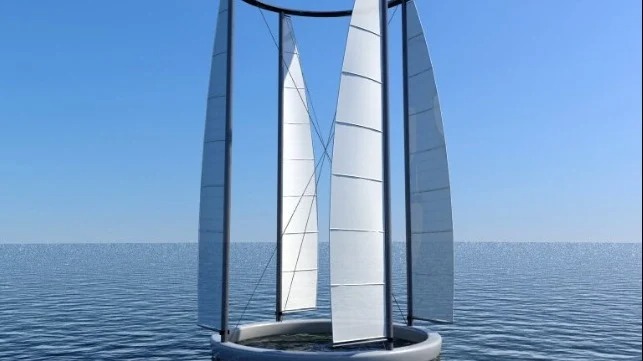 Revolutionary Design for Floating Offshore Wind Turbine